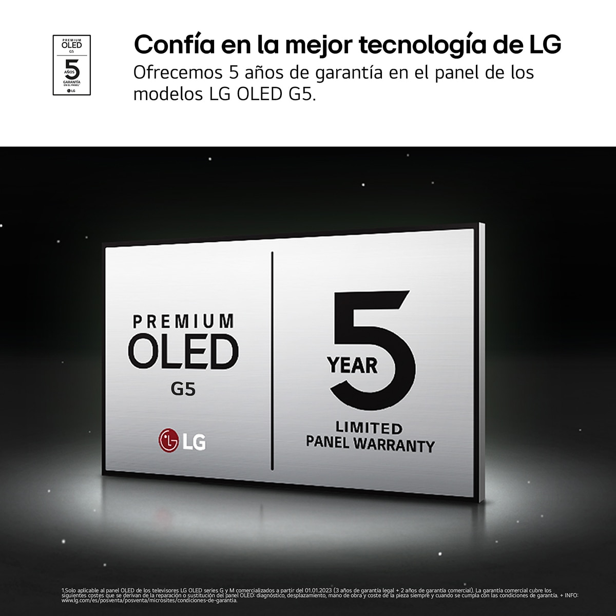 TV OLED evo AI G5 121cm (48") LG OLED48G56LS, Smart TV 4K (Reacondicionado Grado A) - Negro Negro-15