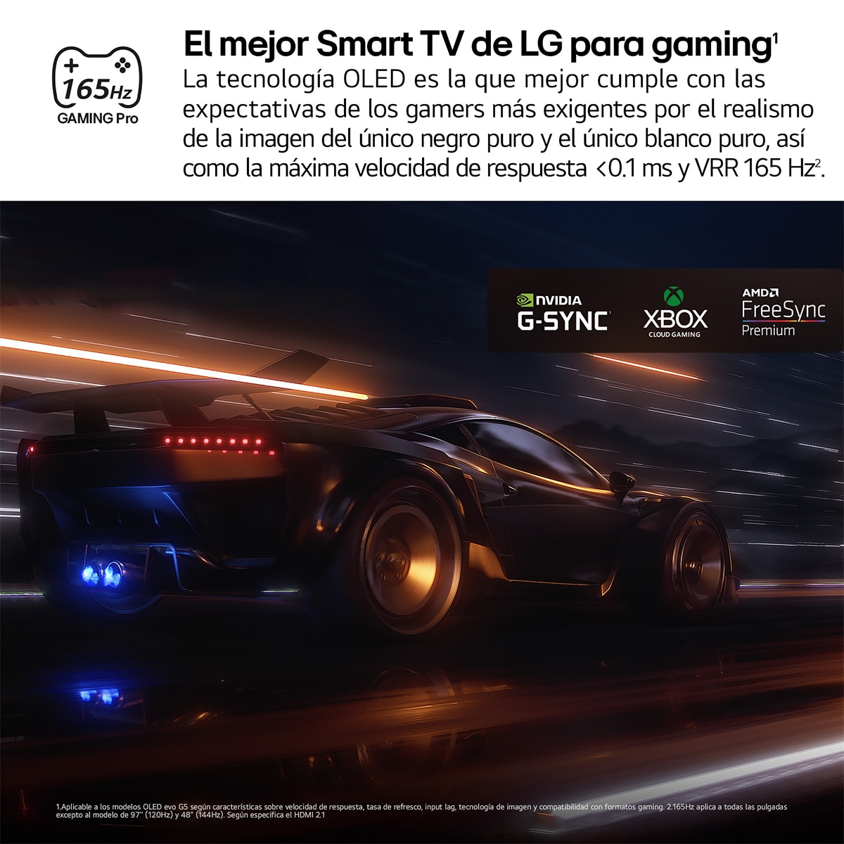 TV OLED evo AI G5 164cm (65") LG OLED65G56LS, Smart TV 4K (Reacondicionado Grado A) - Negro Negro-13