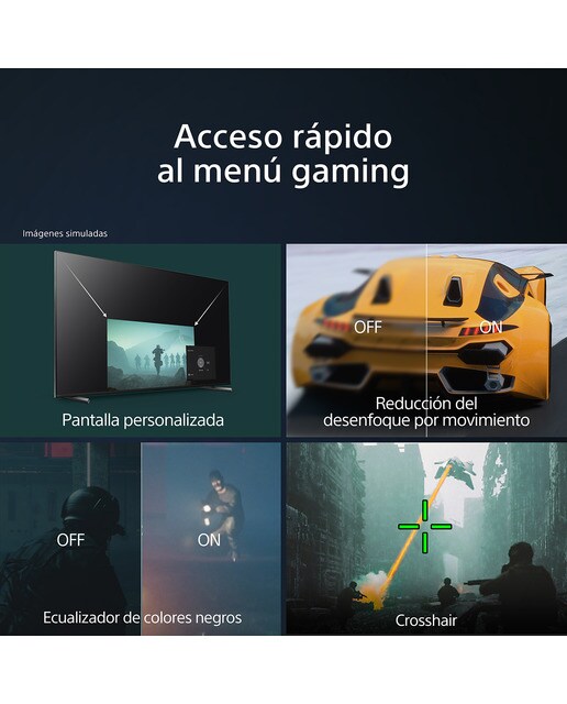 TV 65" Sony BRAVIA KD-65X85L LED, Full Array LED, 4K HDR, Google TV, Smart TV, Diseño sin bordes (Reacondicionado Grado C) 6