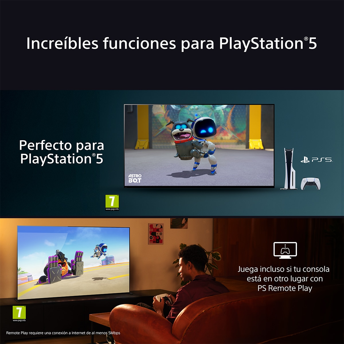 TV 43" Sony BRAVIA 3 K43S35BP LED 4K HDR, Google TV, Smart TV, Dolby Vision, Dolby Atmos, Triluminos PRO, X-Balanced Speaker, Game Menu (Reacondicionado Grado D) 9