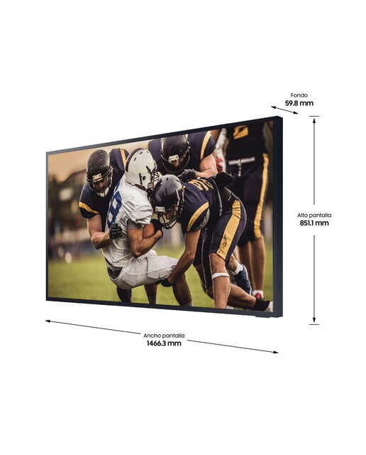 TV QLED 163 cm (65") Samsung The Terrace TQ65LST7TG para exterior, 4K Smart TV, Inteligencia Artificial (Reacondicionado Grado C) 14