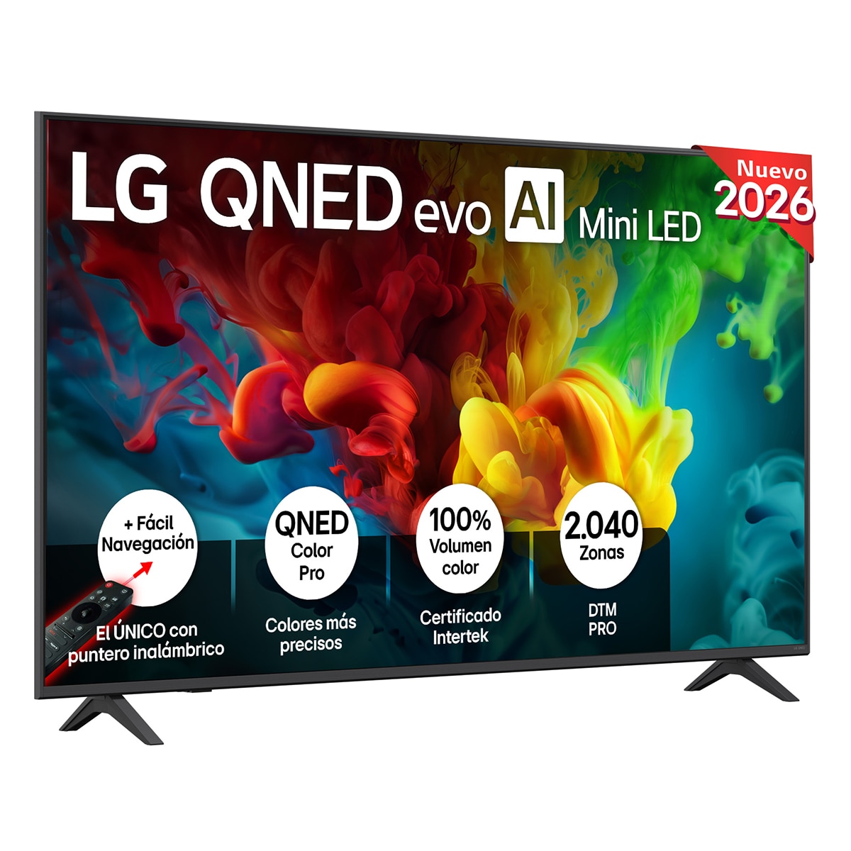 TV QNED evo Mini LED 139 cm (55") LG 55QNED82B6B 4K, Smart TV, AI, QNED82 (Reacondicionado Grado D) - Gris oscuro /… — oferta en El Corte Inglés