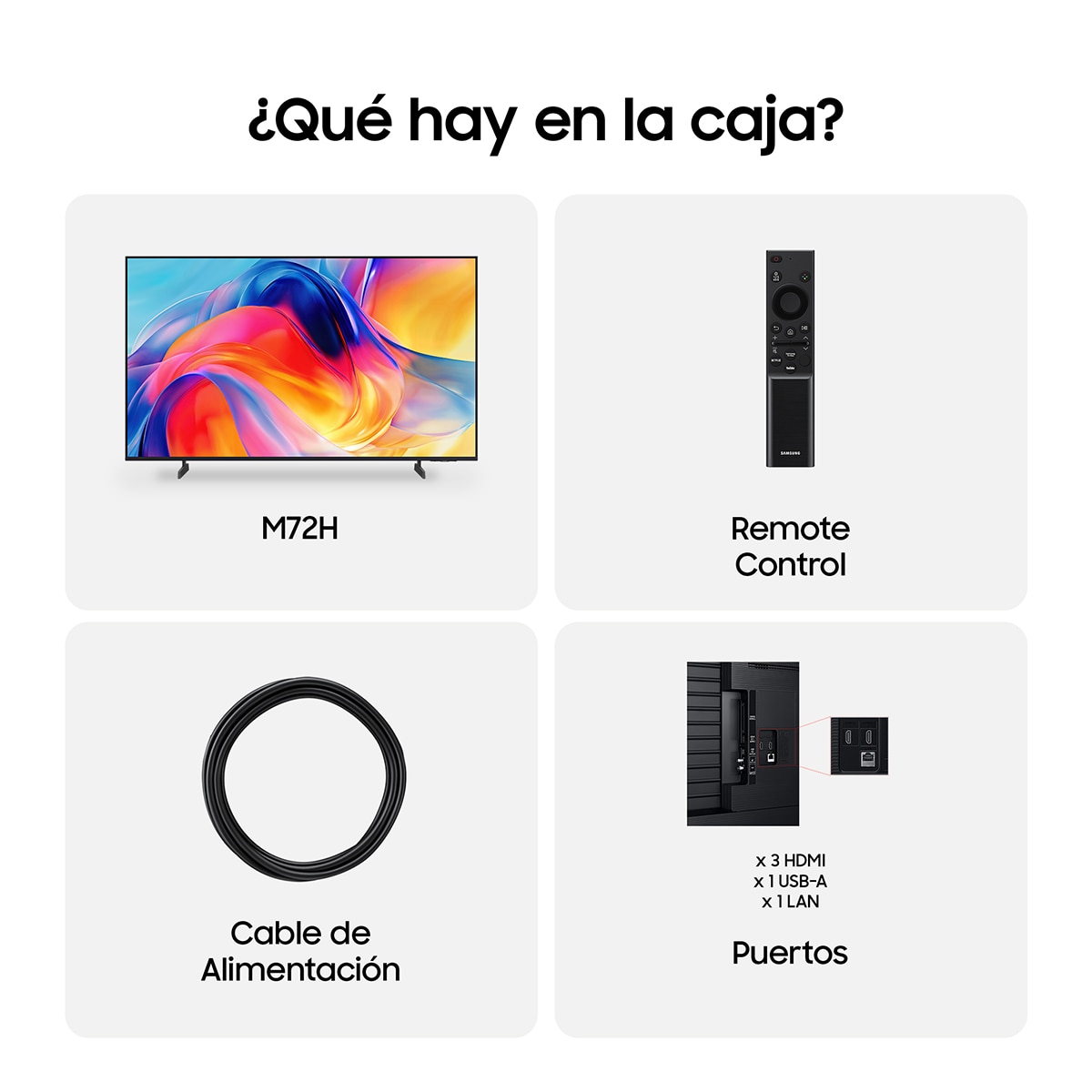TV Mini LED 138cm (55") Samsung TU55M72HAUXXC 4K Smart TV con Vision AI Football Mode (Reacondicionado Grado A) - Negro Negro-8
