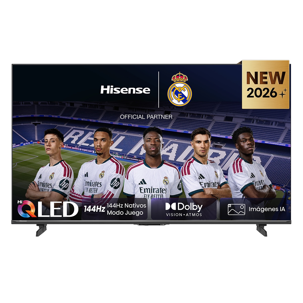 Imagen 0 de TV HI-QLED 75" (189 cm) Hisense 75E7S PRO UHD 4K Smart TV con IA (Reacondicionado Grado A) Gris carbón