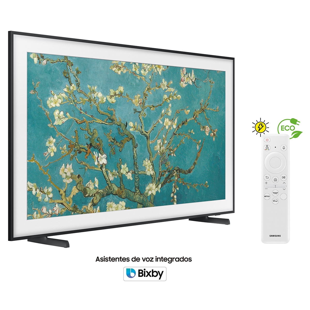 TV QLED 80 cm (32") Samsung The Frame TQ32LS03C 4K Display Mate, Smart TV para colgar en pared con soporte Slim incluido (Reacondicionado Grado D) 2