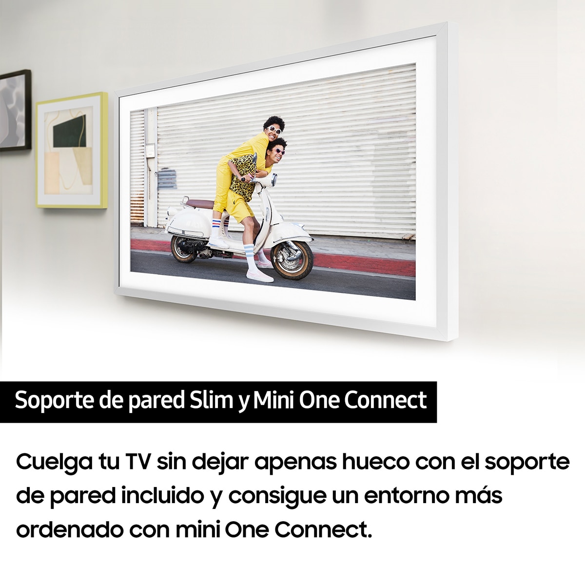 TV QLED 80 cm (32") Samsung The Frame TQ32LS03C 4K Display Mate, Smart TV para colgar en pared con soporte Slim incluido (Reacondicionado Grado D) 7