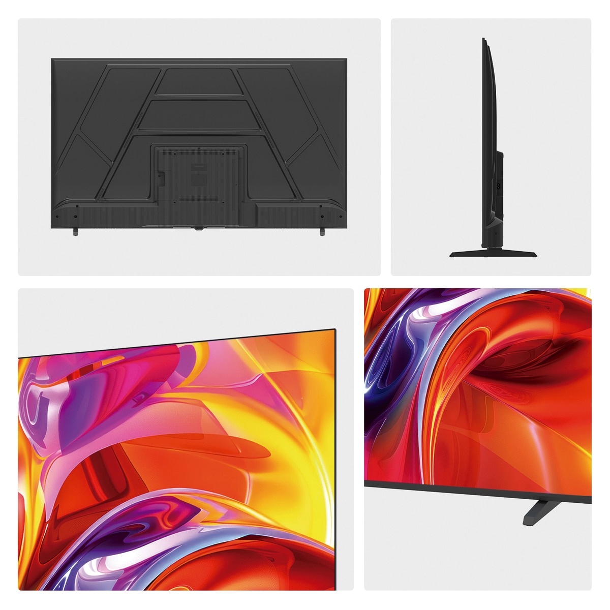 TV LED 126 cm (50") Haier K85 H50K85GUX 4K UHD, 60Hz, Google TV, HDR10, Dolby Audio, AIPQ (AI Picture Quality) (Reacondicionado Grado A) - Negro Negro-4
