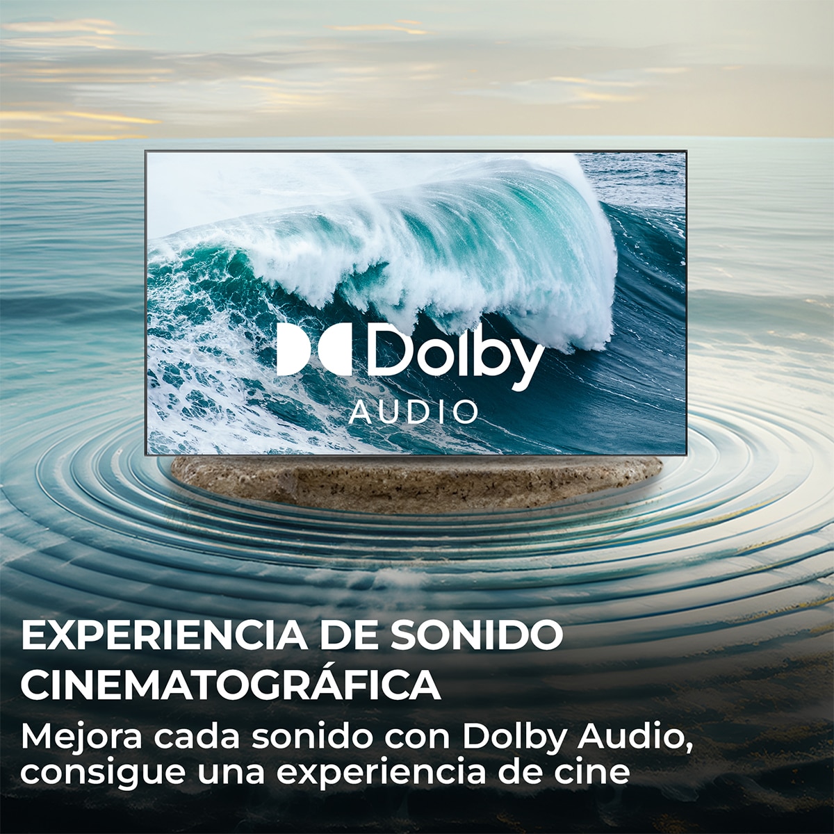 TV QLED 108 cm (43") Haier S80 H43S80GUX 4K UHD, 60Hz, Google TV, HDR10, Dolby Audio, AIPQ (AI Picture Quality) (Reacondicionado Grado A) - Negro Negro-6