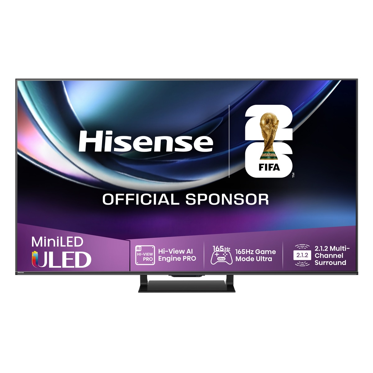 Imagen 0 de TV MiniLED 189 cm (75") Hisense 75U7Q Pro, UHD 4K, Smart TV (Reacondicionado Grado B) Aluminio / Gris carbón