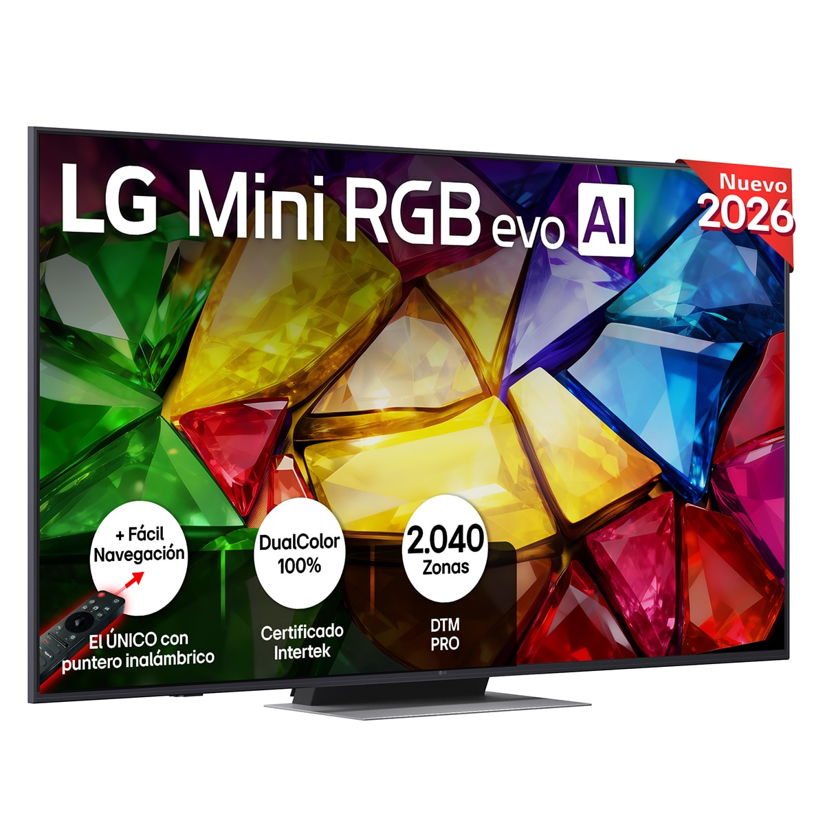 TV RGB Mini LED 164 cm (65") LG 65MRGB88B6B 4K, Smart TV, AI, MRGB88 (Reacondicionado Grado A) - Gris oscuro / Negro Gris oscuro / Negro-1