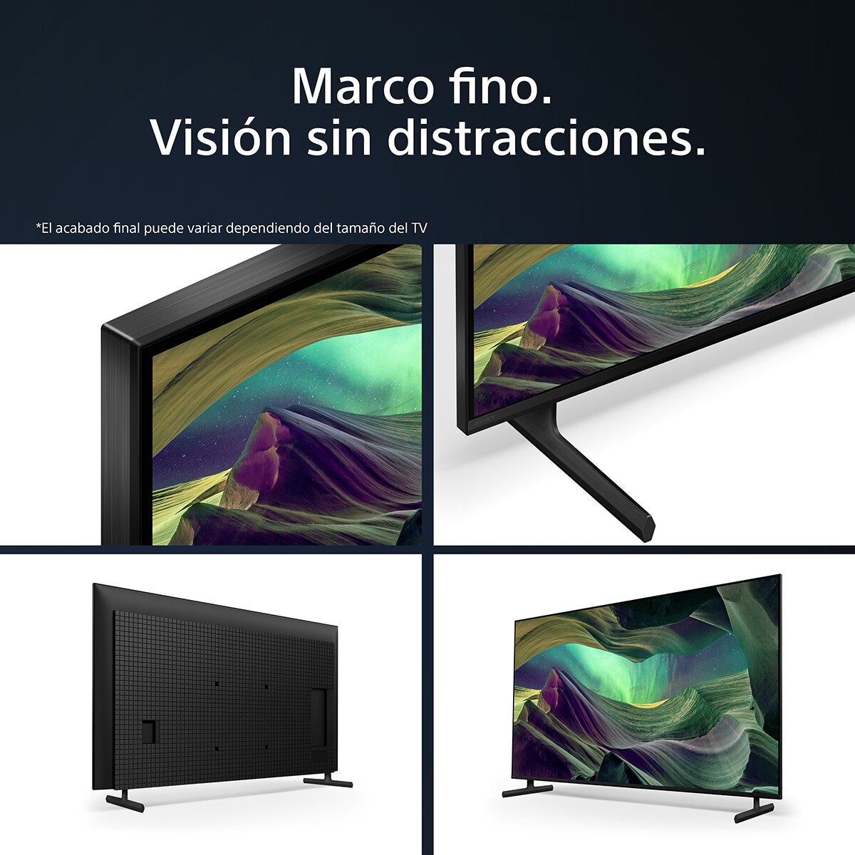 TV 65" Sony BRAVIA KD-65X85L LED, Full Array LED, 4K HDR, Google TV, Smart TV, Diseño sin bordes (Reacondicionado Grado C) 8