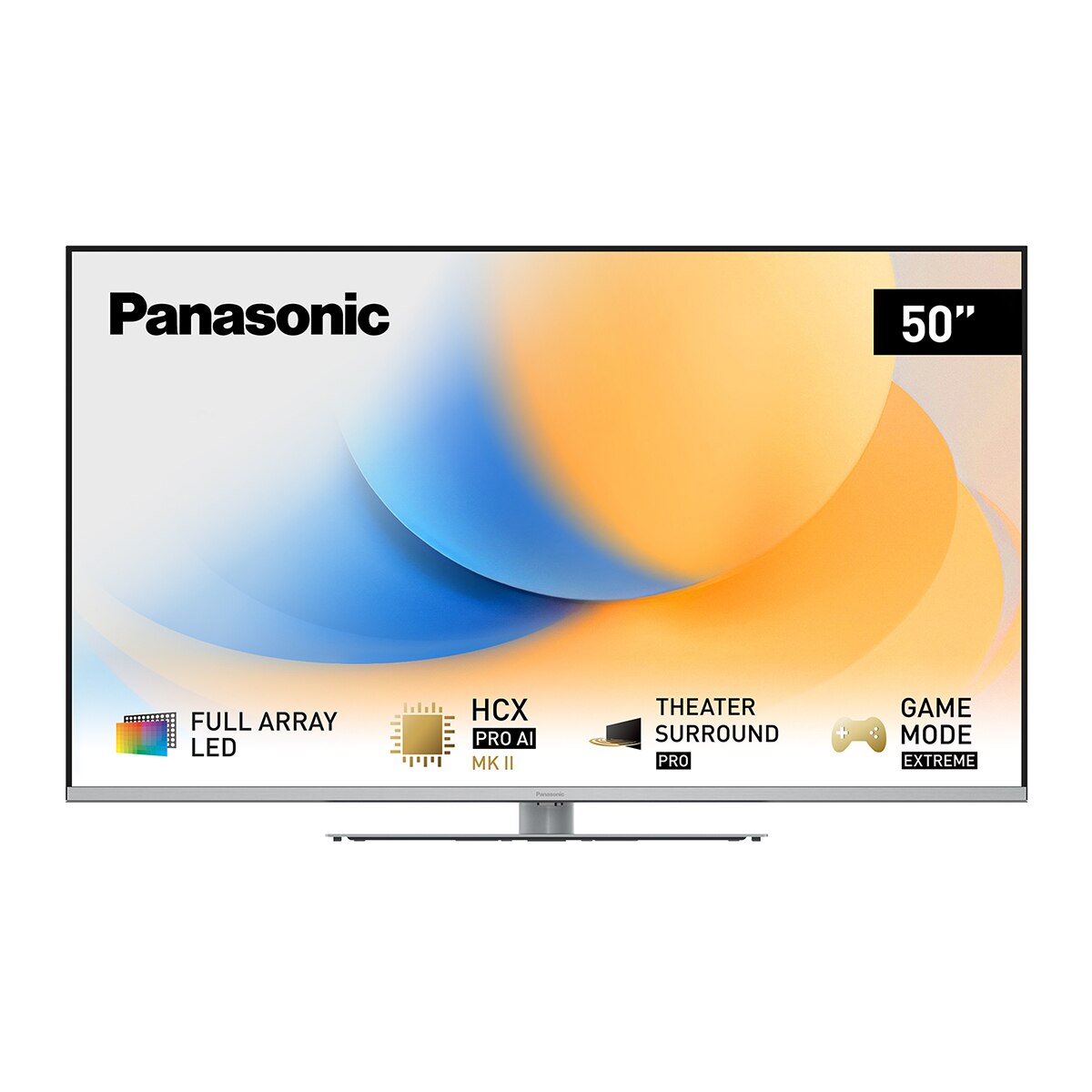 TV LED 126 cm (50") Panasonic TV-50W93AE6, UHD 4K, Full Array LED / Ultra local dimming, Dolby Vision IQ, Smart TV (Reacondicionado Grado C) - Plata Plata-1