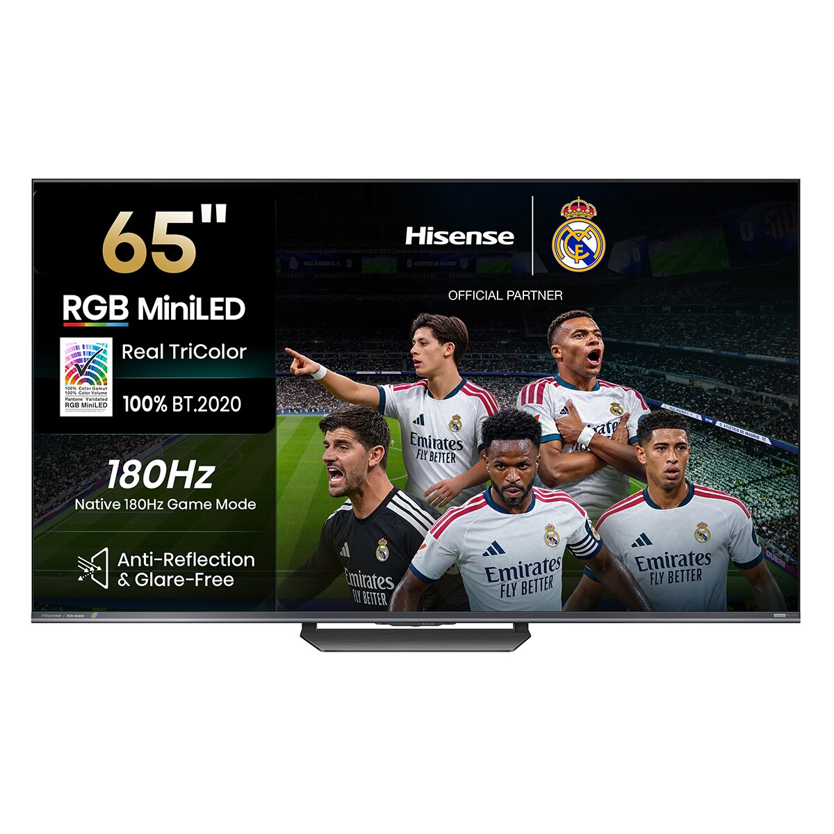 TV RGB Mini LED 65"(164 cm) Hisense 65UR8S UHD 4K Smart TV con IA (Reacondicionado Grado B) - Aluminio / Gris carbón Aluminio / Gris carbón-1