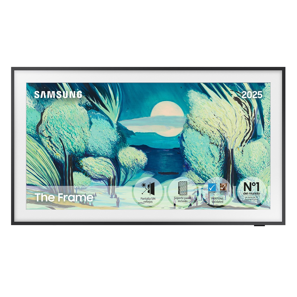 Imagen 1 de TV QLED 108cm (43") Samsung The Frame TQ43LS03FAUXXC 4K Smart TV, Soporte incluido (Reacondicionado Grado C) - Negro Negro