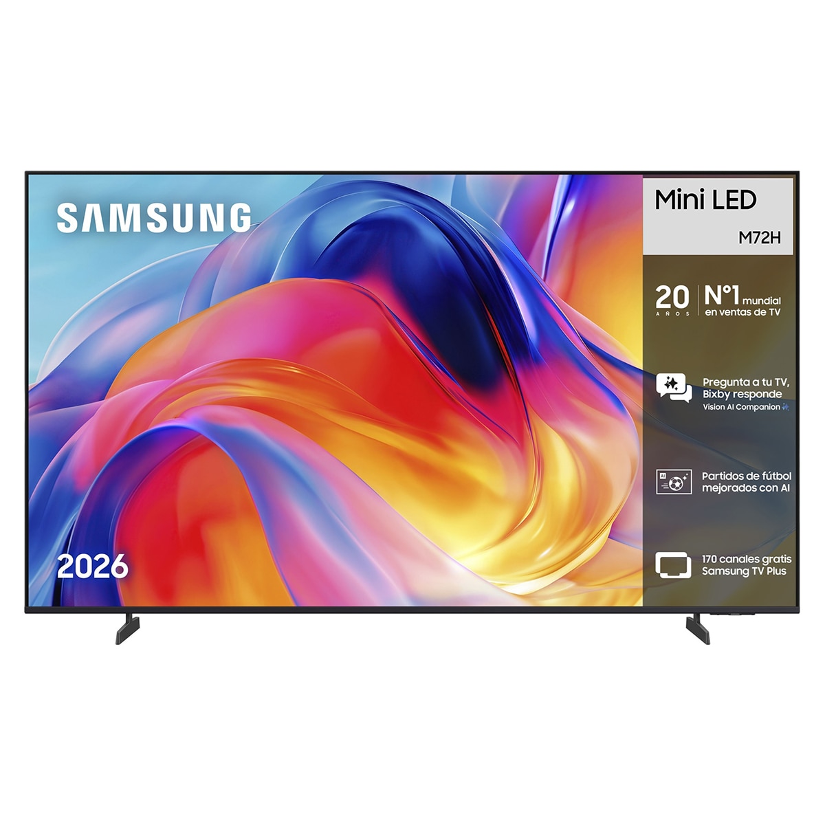 TV Mini LED 163cm (65") Samsung TU65M72HAUXXC 4K Smart TV con Vision AI Football Mode (Reacondicionado Grado D) - Negro — oferta en El Corte Inglés