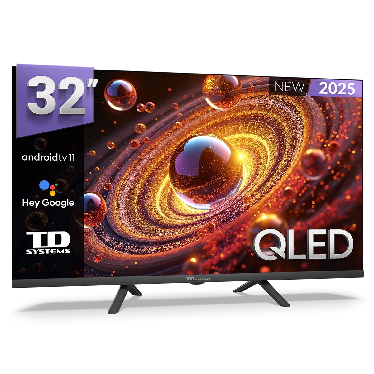 TV QLED 80 cm (32") TD Systems K32DLC20GLQ HD SMT, HD Ready, Smart TV (Reacondicionado Grado A) - Negro · El Corte — oferta en El Corte Inglés