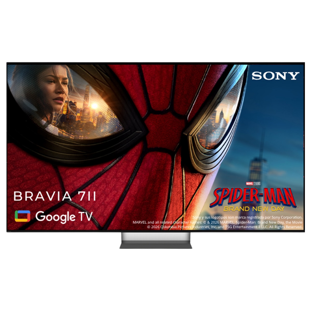 Imagen 1 de TV 65" Sony BRAVIA 7 II 65XR75M2 True RGB, LED 4K HDR, Dolby, Vision/Atmos, Google TV/Cast, Apple Airplay, Eco Dashboard, Game Menu, ideal PS5, 120 Hz (Reacondicionado Grado A) - Negro Negro
