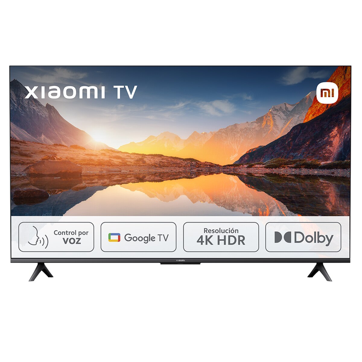 TV LED 138 cm (55") Xiaomi A 2025 UHD 4K con Google TV y Dolby Audio DTS-X (Reacondicionado Grado C) - Negro Negro-1