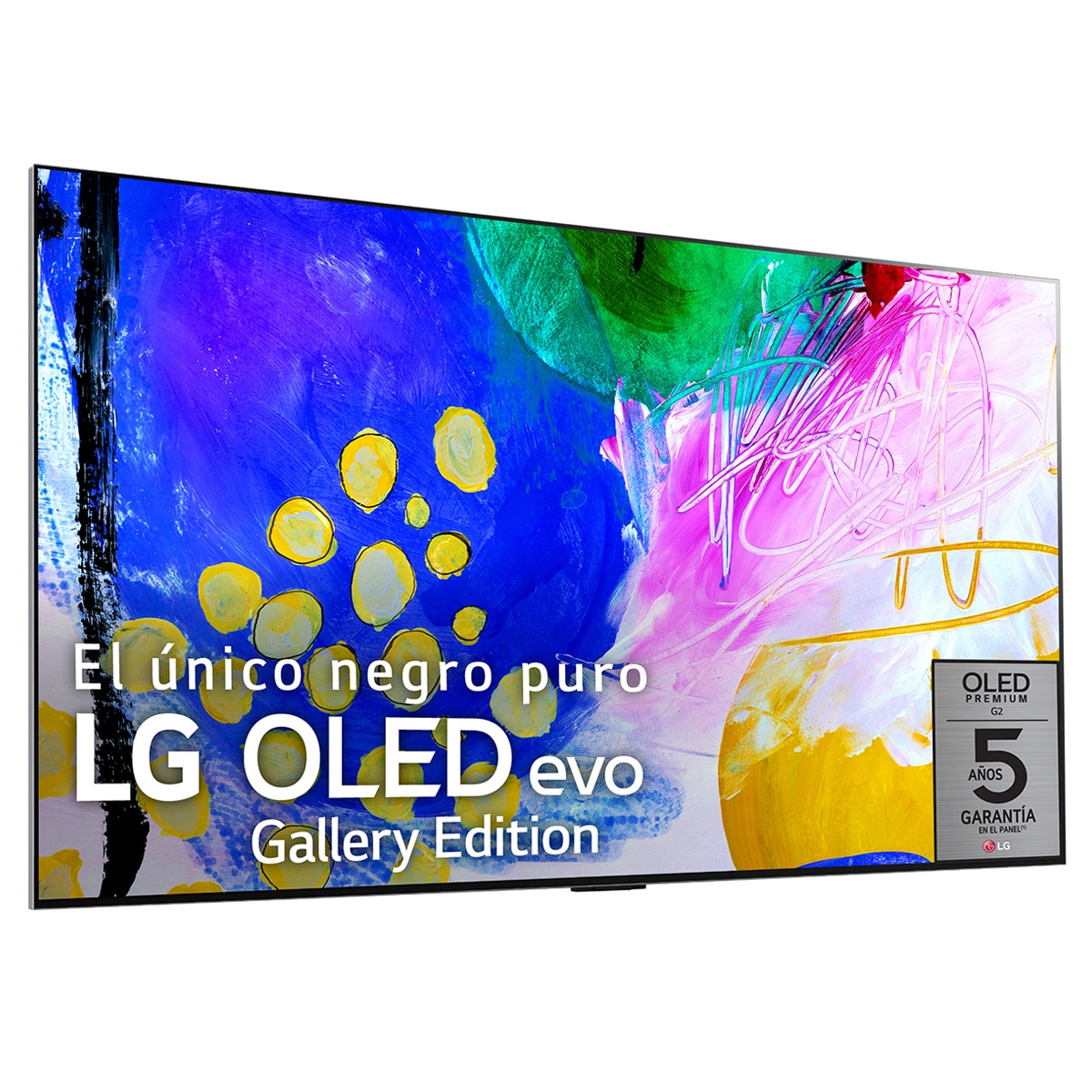 LG - TV OLED 195 cm (77'') LG OLED77G26LA Evo Gallery Edition 4K SmartTV WebOS 22, HDR Dolby Vision, HDR10. Para colgar en pared (Reacondic.