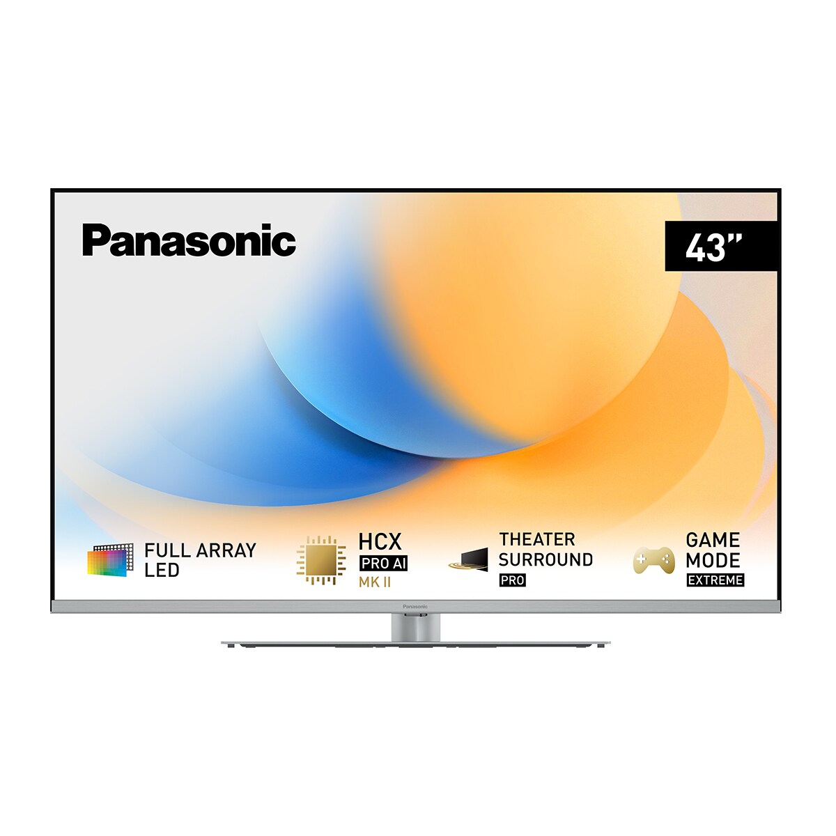 TV LED 108 cm (43") Panasonic TV-43W93AE6, UHD 4K, Full Array LED / Ultra local dimming, Dolby Vision IQ, Smart TV (Reacondicionado Grado A) Plata-1