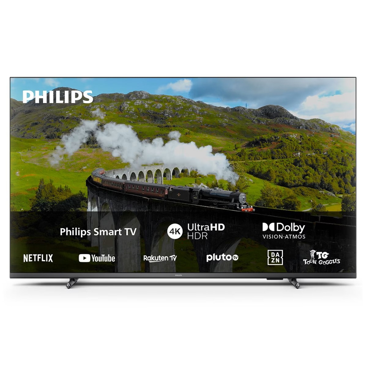 TV LED 108cm (43") Philips 43PUS7608/12 UHD 4K, Pixel Precise Ultra, HDR10 / HDR10+, Dolby Vision, Smart TV (Reacondicionado Grado C) Gris Antracita-1