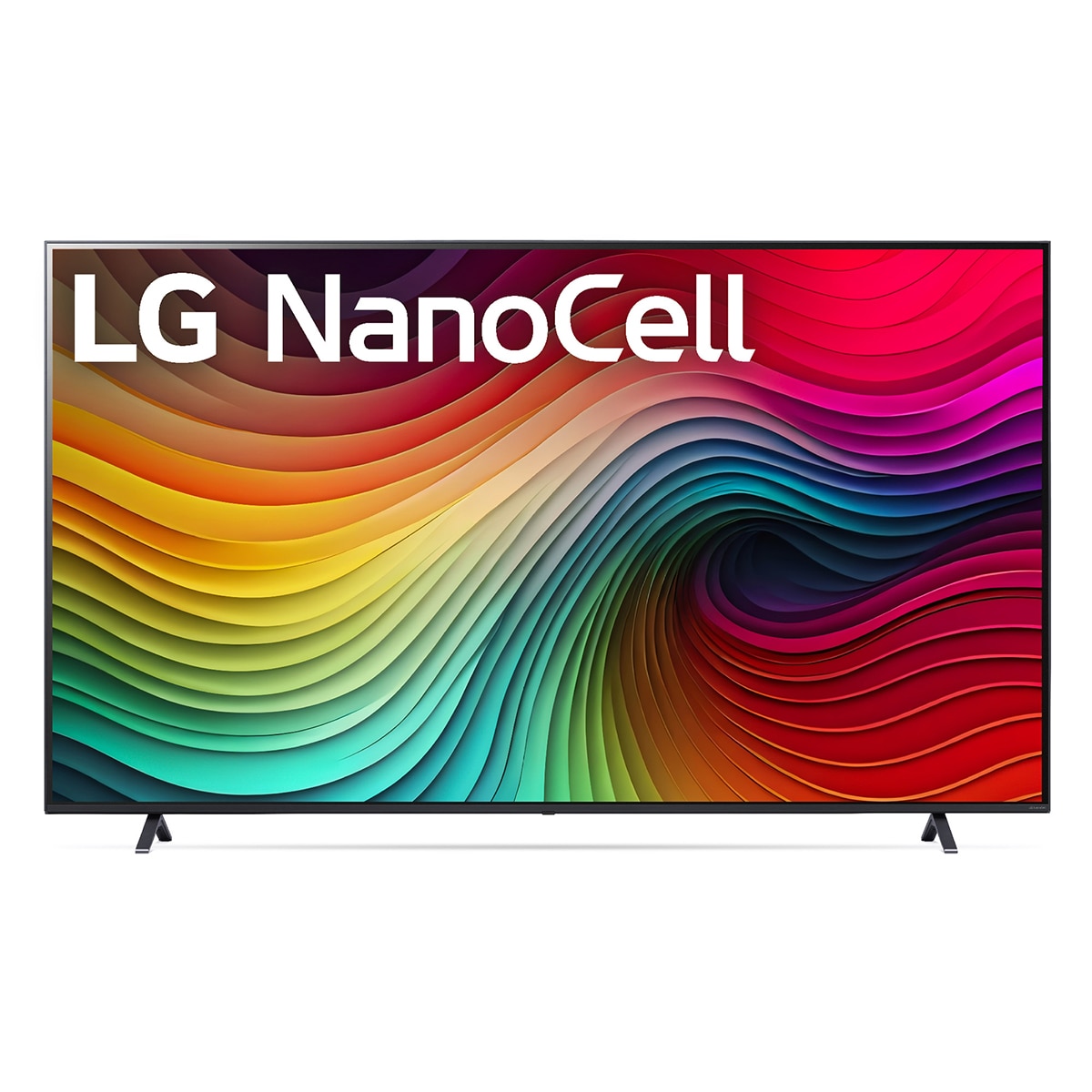 TV LED NanoCell 217cm (86") LG 86NANO81T6A 4K con Smart TV WebOS24 (Reacondicionado Grado A) Negro / Azul-3