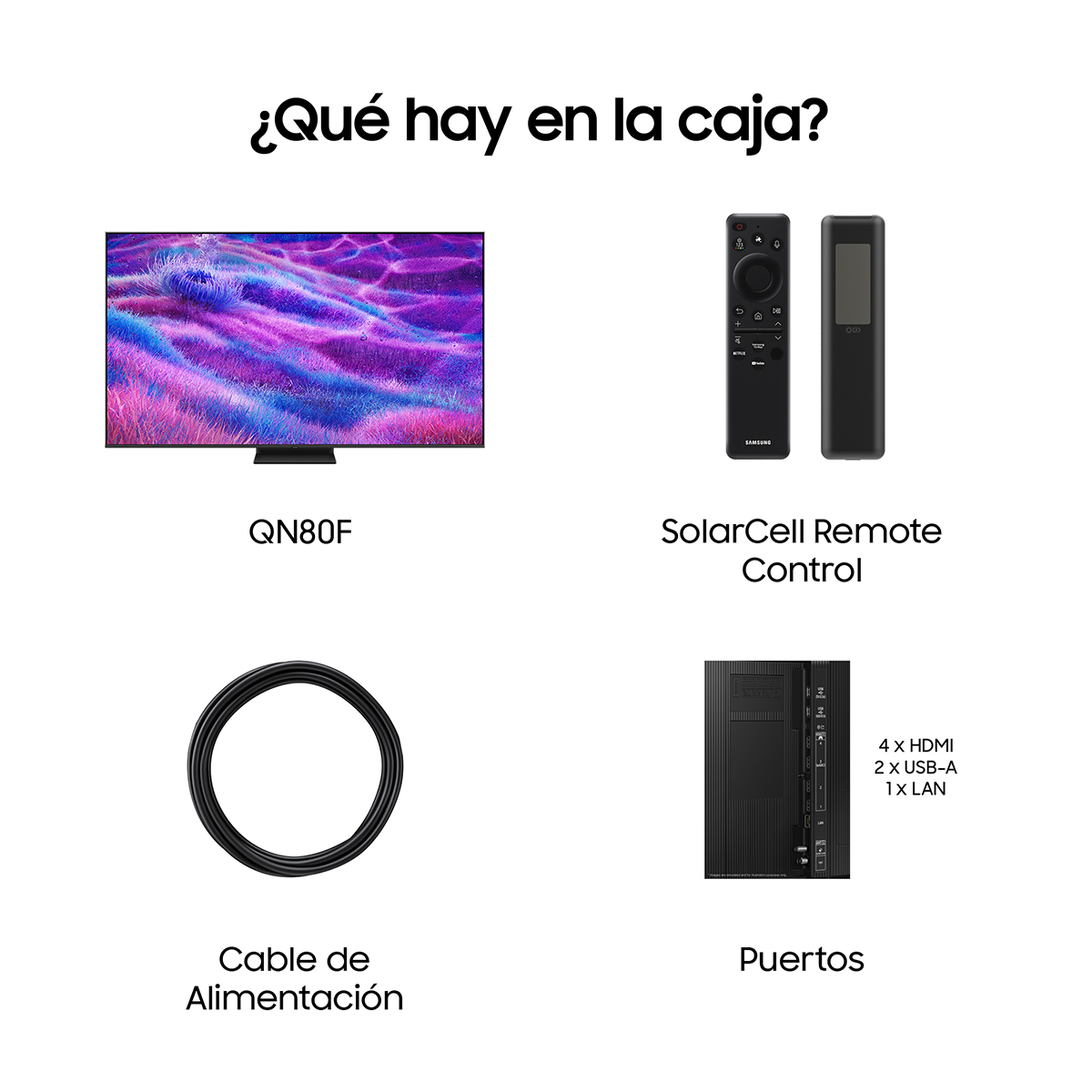 TV Neo QLED MiniLED 139cm (55") Samsung TQ55QN80FAUXXC 4K MiniLED Vision AI Smart TV (Reacondicionado Grado A) Plata-8