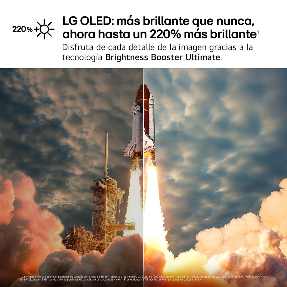 TV OLED evo AI G5 164cm (65") LG OLED65G55LW, Smart TV 4K, soporte pared incluido (Reacondicionado A estrenar) - Negro Negro-6