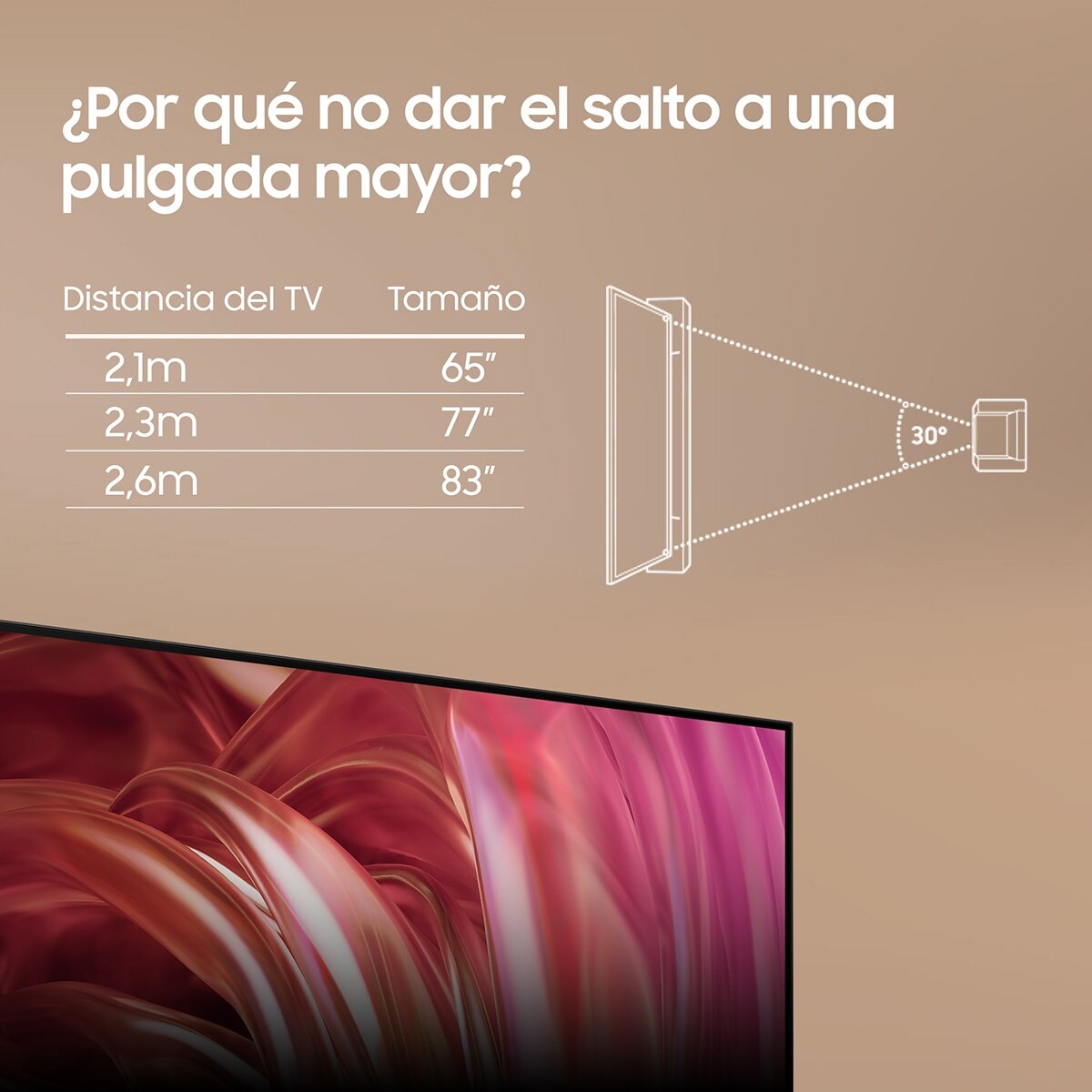 TV OLED 163 cm (65") Samsung TQ65S85DAEXXC 4K AI Upscalling con Inteligencia Artificial Smart TV (Reacondicionado Grado C) - Negro Negro-6