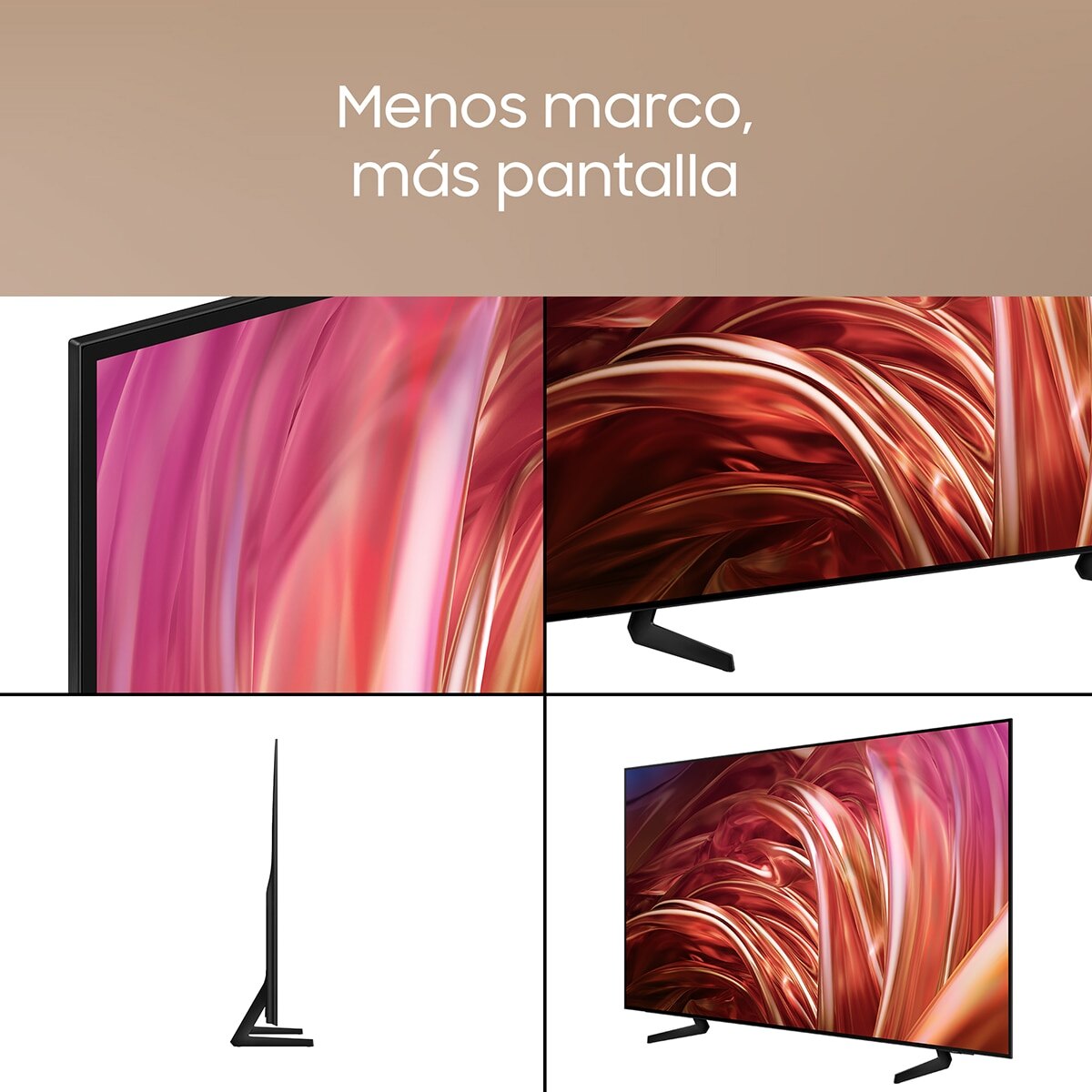 TV OLED 163 cm (65") Samsung TQ65S85DAEXXC 4K AI Upscalling con Inteligencia Artificial Smart TV (Reacondicionado Grado C) - Negro Negro-9