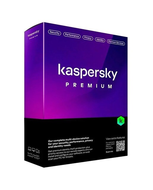 Imagen 0 de Kaspersky Premium, 5 dispositivos, 1 año de suscripción