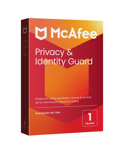 Imagen 0 de McAfee Privacy & Identity Guard, Antivirus y seguridad en Internet, 1 usuario, suscripción 1 año