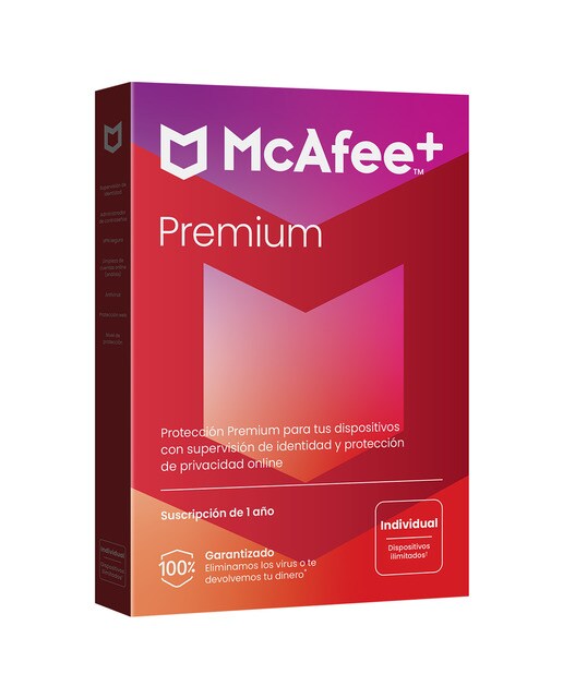 Imagen 0 de McAfee+ Premium Individual, dispositivos ilimitados (Windows/Mac/Android/iOS), Suscripción de 1 año