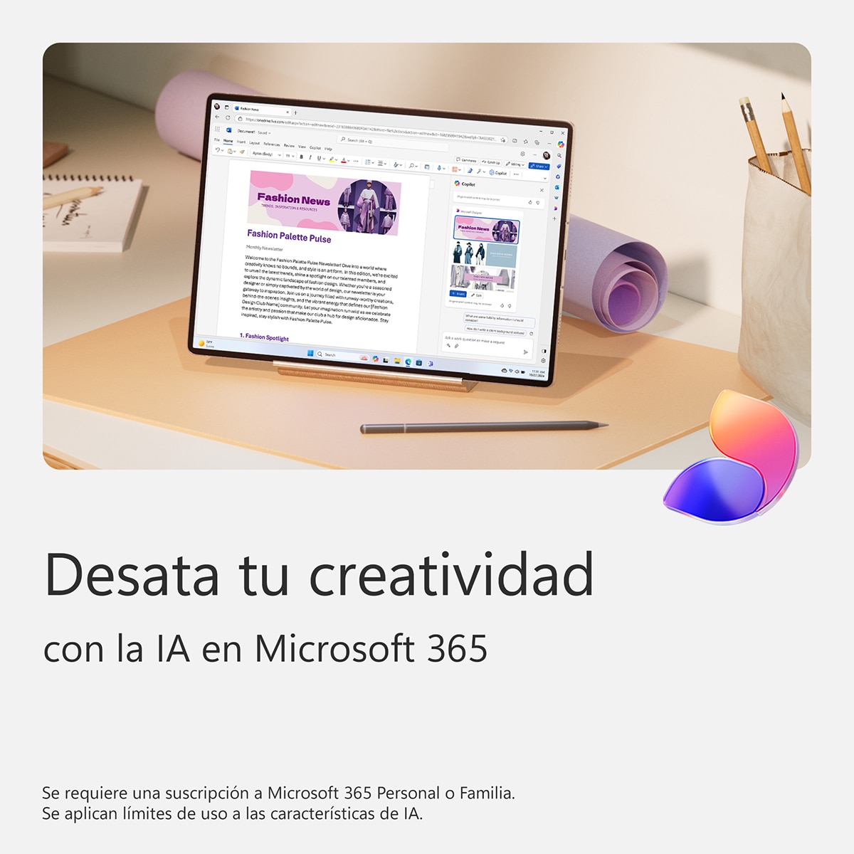 Microsoft 365 Personal Descarga Digital, 1 usuario, 1 año de suscripción, Multidispositivo 5