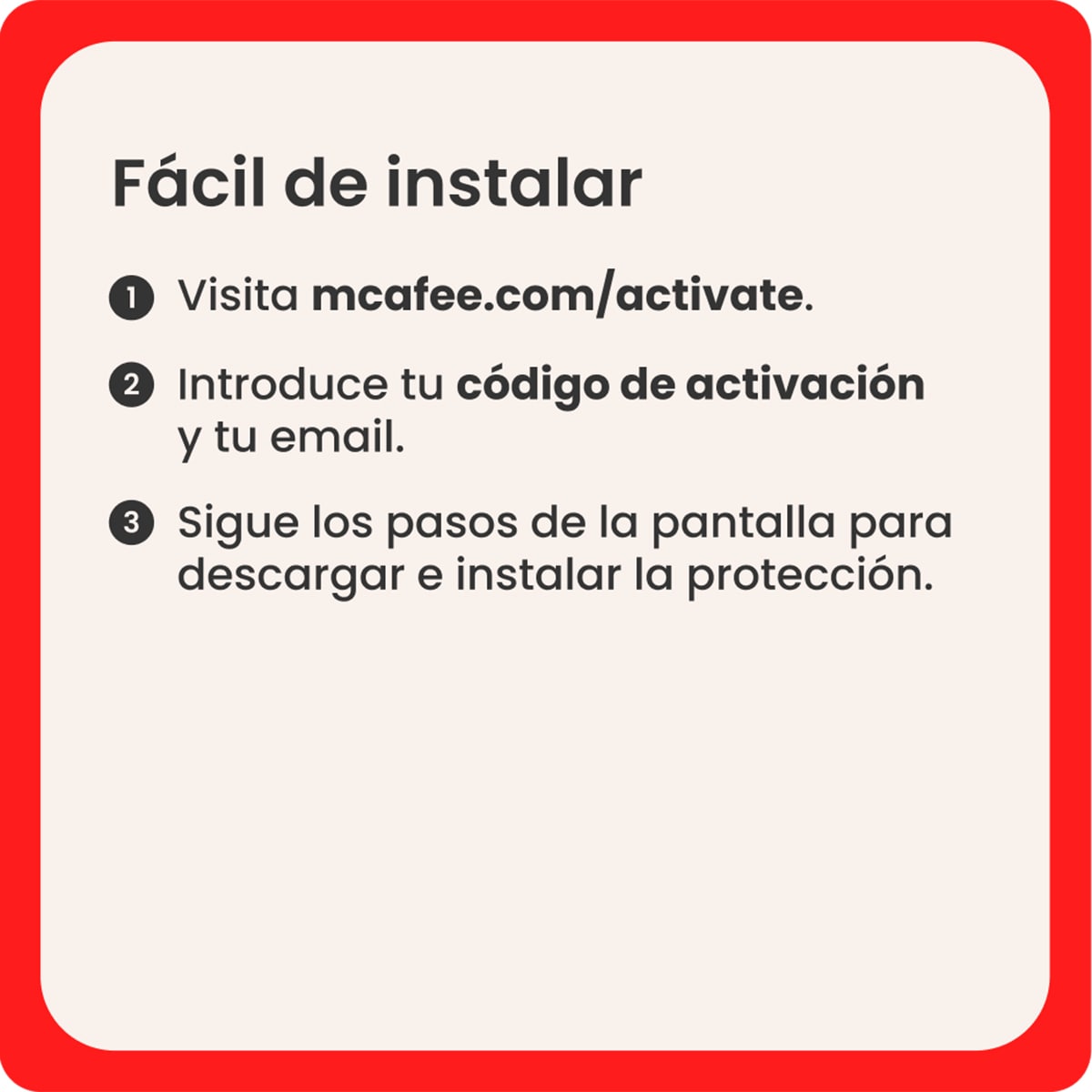 McAfee Total Protection 5 Suscripción 1 año + Regalo Tapo Tira Led 5 metros - Caja Gold 5