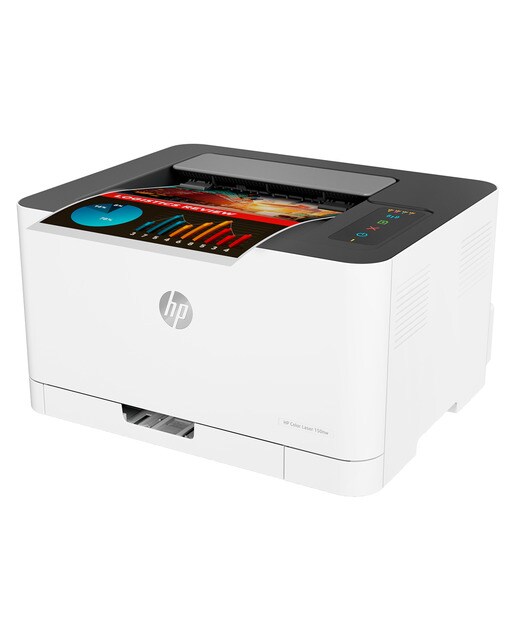 Impresora láser color HP Color Láser 150nw, Wi-Fi Blanco-2