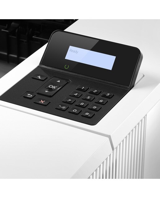 Impresora HP LaserJet Pro M501dn, USB, Ethernet, hasta 40 ppm, bandeja hasta 350 hojas, doble cara, HP Smart Blanco-4
