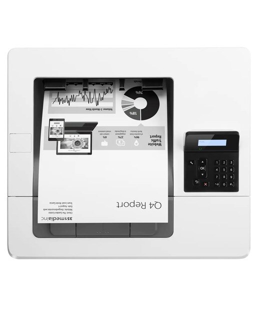 Impresora HP LaserJet Pro M501dn, USB, Ethernet, hasta 40 ppm, bandeja hasta 350 hojas, doble cara, HP Smart Blanco-6