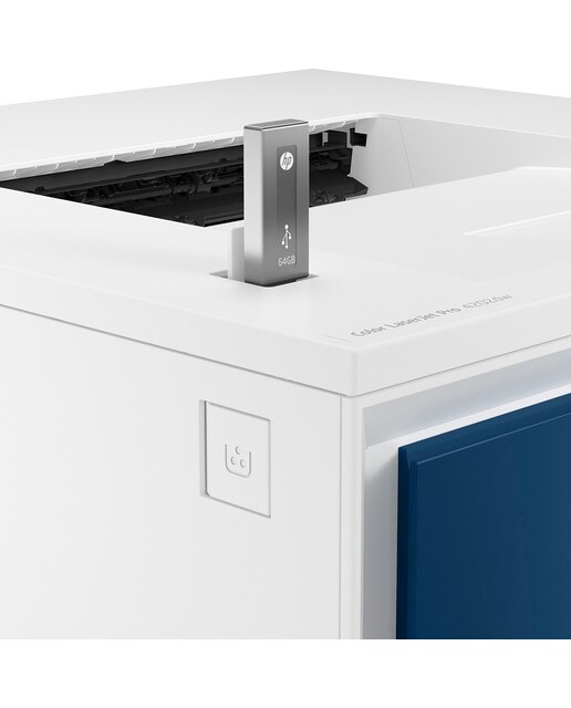 Impresora HP color LaserJet Pro 4202dw Wi-Fi Blanco / Azul-4