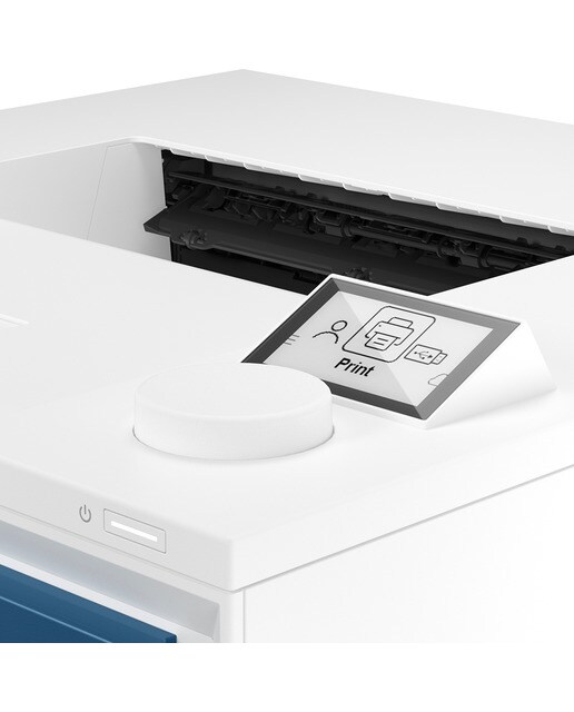 Impresora HP color LaserJet Pro 4202dw Wi-Fi Blanco / Azul-5