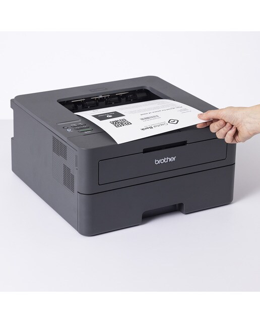Impresora Láser monocromo Brother HL-L2445DW, Wi-Fi y Ethernet Negro-3