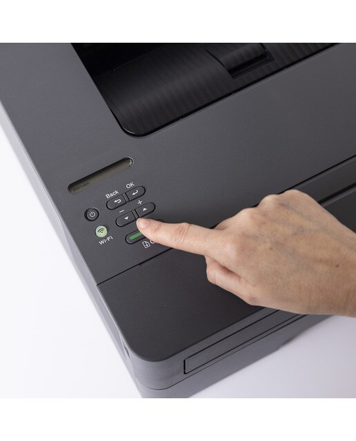 Impresora Láser monocromo Brother HL-L2445DW, Wi-Fi y Ethernet Negro-4