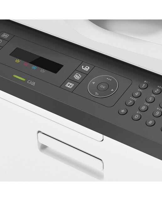 Impresora láser multifunción color HP Color Laser 179fnw, Wi-Fi, copia, escanea, envía fax - Blanco Blanco-6