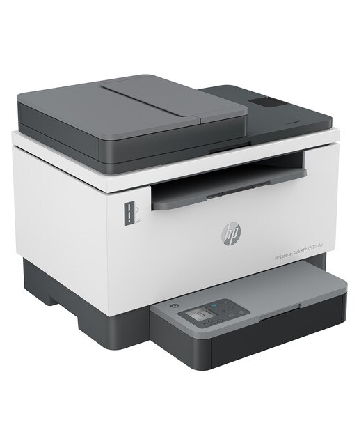 Impressora Multifunções Recarregável HP LaserJet Tank MFP 2604sdw Wi-Fi - Branco Branco / Cinzento-2