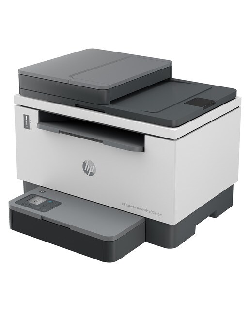 Impressora Multifunções Recarregável HP LaserJet Tank MFP 2604sdw Wi-Fi - Branco Branco / Cinzento-3