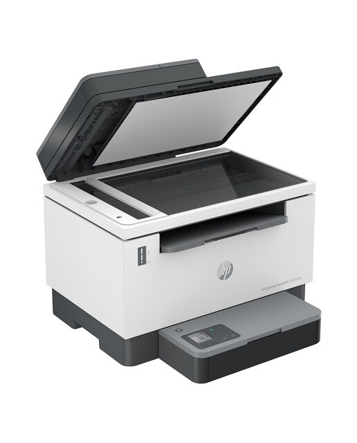 Impressora Multifunções Recarregável HP LaserJet Tank MFP 2604sdw Wi-Fi - Branco Branco / Cinzento-4