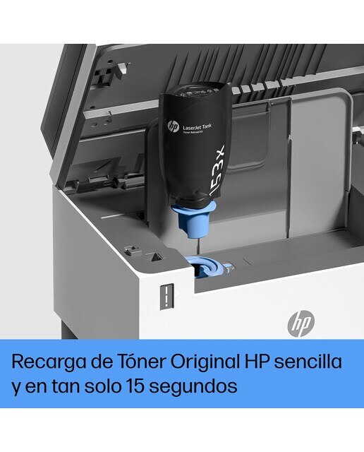 Impressora Multifunções Recarregável HP LaserJet Tank MFP 2604sdw Wi-Fi - Branco Branco / Cinzento-7