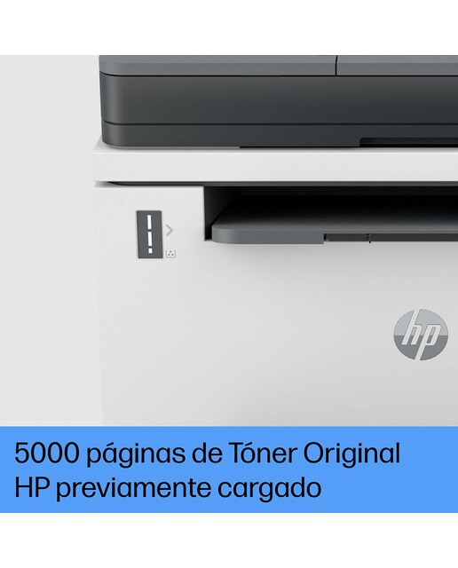 Impressora Multifunções Recarregável HP LaserJet Tank MFP 2604sdw Wi-Fi - Branco Branco / Cinzento-8
