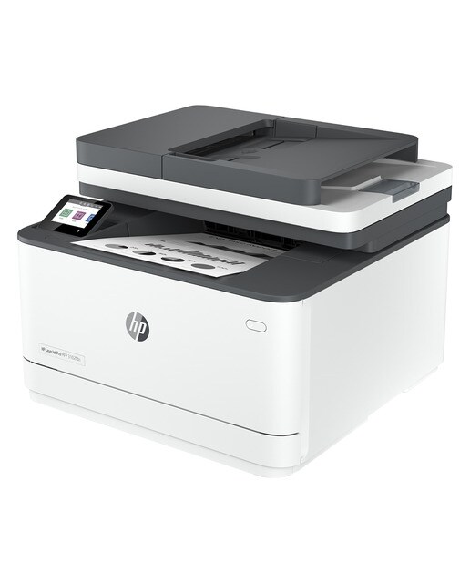 Impresora Multifunción HP LaserJet Pro MFP 3102fdn, Fax - Blanco Blanco-3