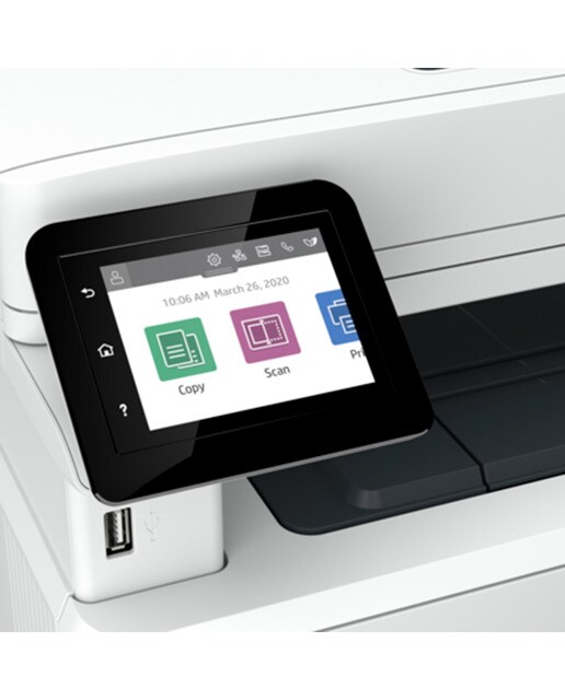 Impresora Multifunción HP LaserJet Pro MFP 4102dw, Wi-Fi - Blanco Blanco-6